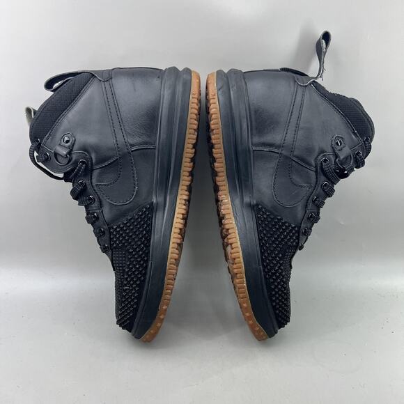 Nike Lunar Force 1 Duckboot Shoes Mens Size 12 Black Gum Winter Comfort Sneakers - Picture 6 of 12